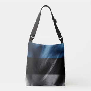 Estonia silk flag crossbody bag