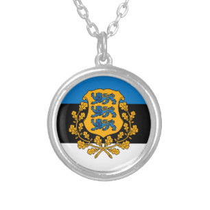 Estonia Silver Plated Necklace
