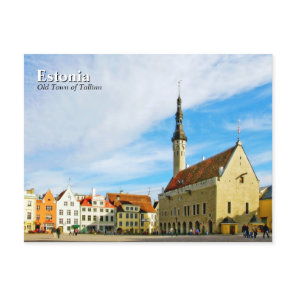 Estonia Tallinn Postcard