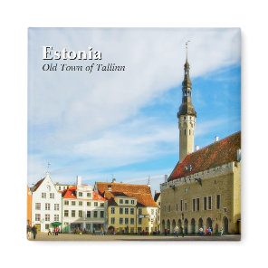 Estonia Tallinn UNESCO World Heritage Magnet