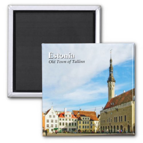 Estonia Tallinn UNESCO World Heritage Magnet