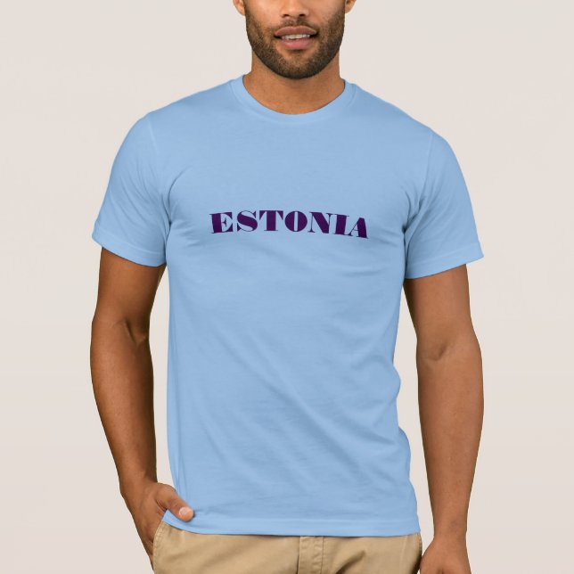 Estonia, text design, T-Shirt (Front)