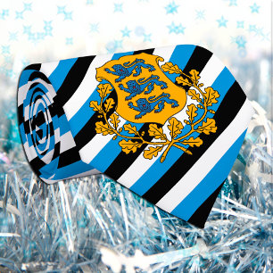 Estonia Ties, fashion Estonian Flag business Neck Tie