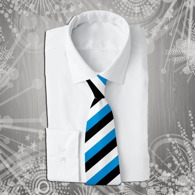 Estonia Ties, fashion Estonian Flag business Neck Tie (Creator Uploaded)