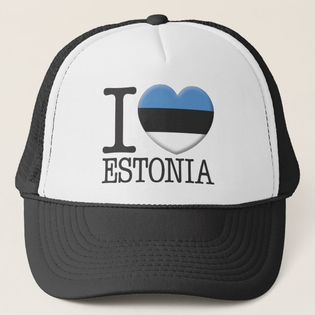 Estonia Trucker Hat (Front)