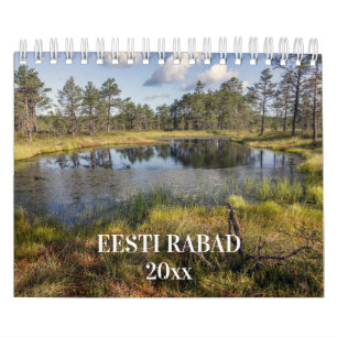 Estonian Bogs Calendar Eesti Rabad