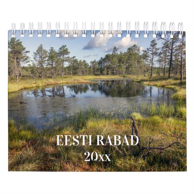 Estonian Bogs Calendar Eesti Rabad (Cover)