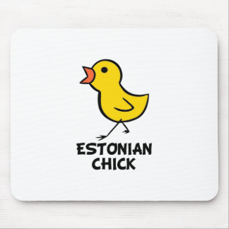 Estonian Chick Mouse Pad