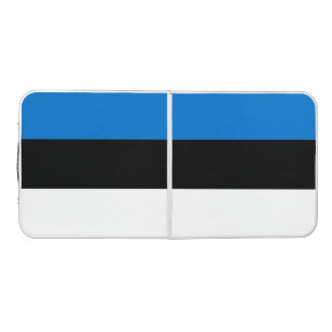 Estonian Flag Beer Pong Table