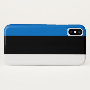 Estonian Flag iPhone X Case
