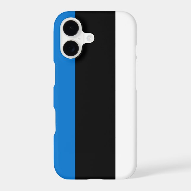 Estonian Flag Iphone Case (Back)