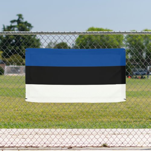 Estonian flag of Estonia custom banner sign