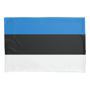Estonian Flag Pillow Case