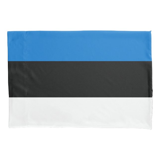 Estonian Flag Pillow Case (Front)