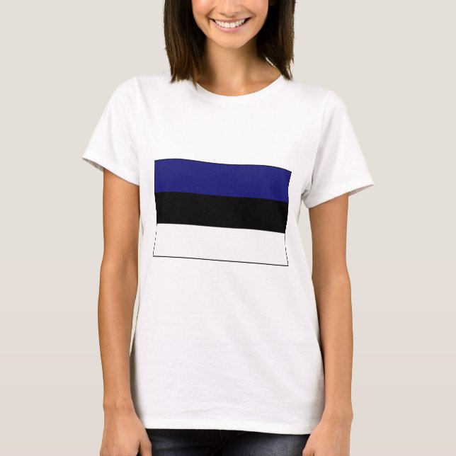 Estonian Flag T-shirts and Gifts (Front)