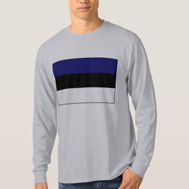 Estonian Flag T-shirts and Gifts (Front)