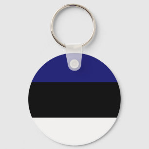 Estonian Flag T-shirts and Gifts Keychain