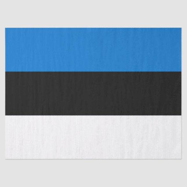 Estonian Flag Tissue Paper (Front)