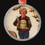 Estonian Man with Beer Christmas Tree Ornament