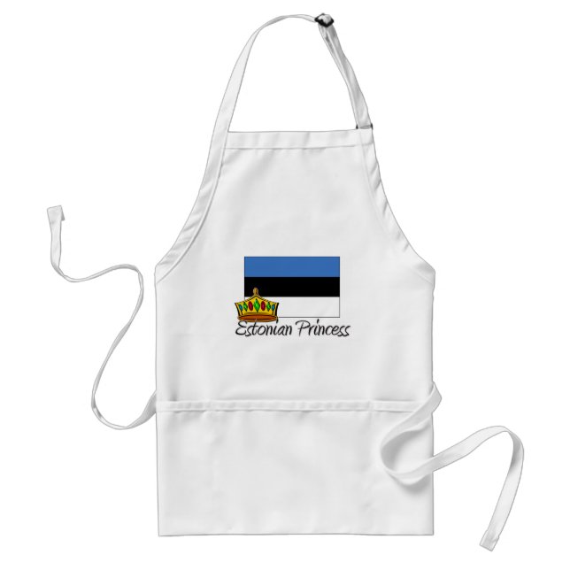 Estonian Princess Adult Apron (Front)