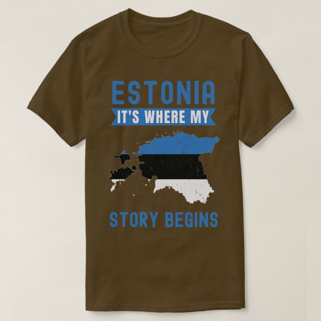 Estonian T-Shirt (Design Front)