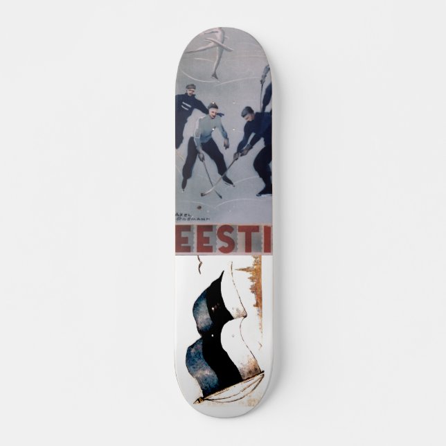 Estonian Winter Games Skateboard Deck (Front)