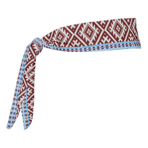 Estonian Woven Two Stripes Järva-Jaani Belts Tie Headband