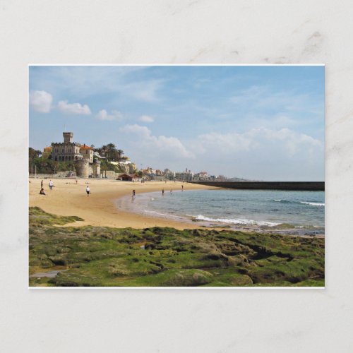 Estoril Beach view Postcard