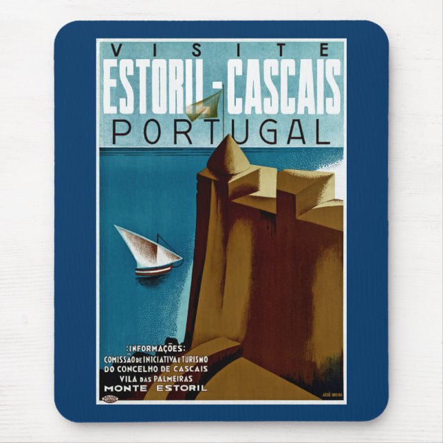 Estoril - Cascais Portugal Mouse Pad (Front)