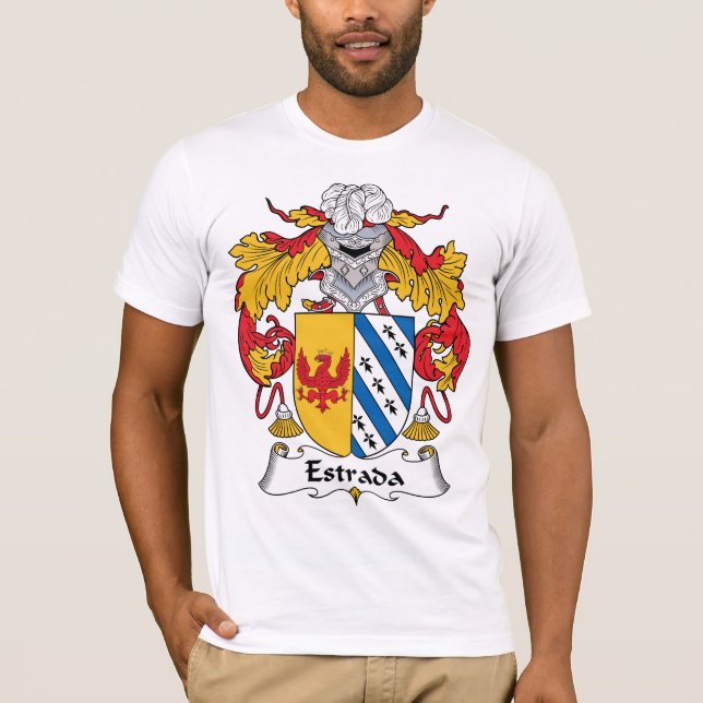 Estrada Family Crest T-Shirt (Front)