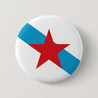 Estreleira - Bandera Independentista Gallega Pinback Button