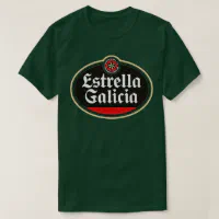 Custom Beer Estrella Galicia Estrella Damm Pale Lager Beer Food Label T- shirt By Custom-designs - Artistshot