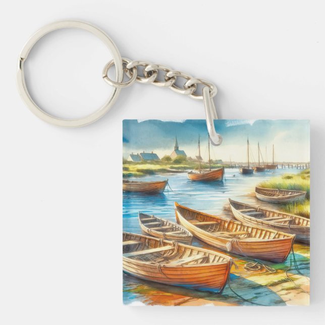 Estuary Rest Keychain (Front)