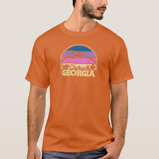 esville Georgia Sunset Retro Vintage Local Pride L T-Shirt