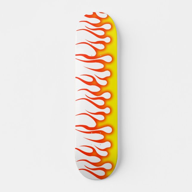 Esvoir Camo Mark FIYAH Skateboard Deck (Front)