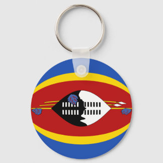 Eswatini Fisheye Flag Keychain