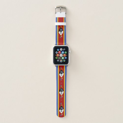 Eswatini Flag Apple Watch Band