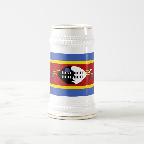 Eswatini Flag Beer Stein