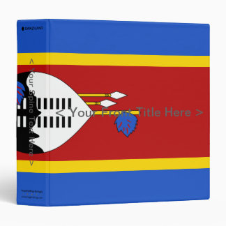 Eswatini Flag Binder