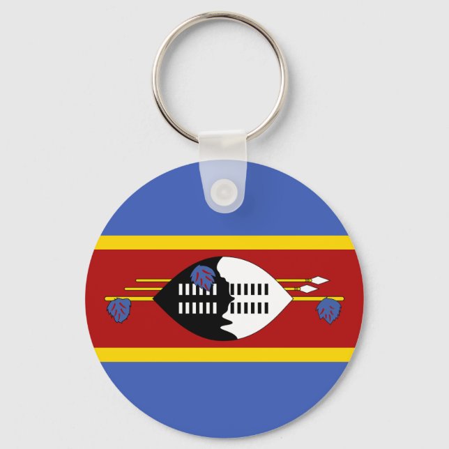 Eswatini Flag Keychain (Front)