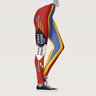 Eswatini Flag Leggings