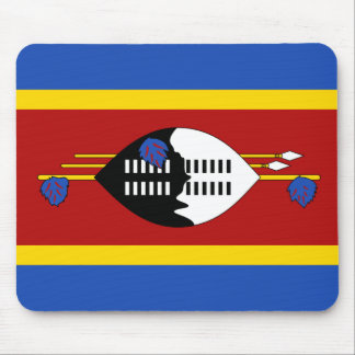 Eswatini Flag Mousepad