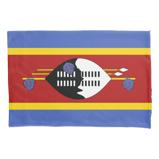 Eswatini Flag Pillow Case (Front)
