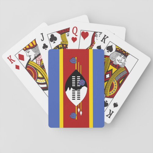 Eswatini Flag Playing Cards