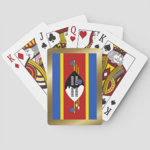 Eswatini Flag Playing Cards