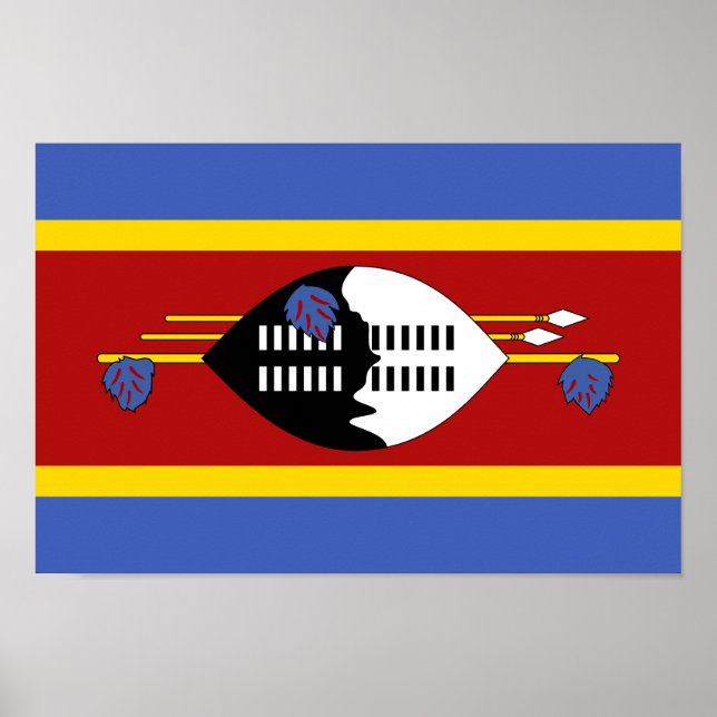 Eswatini Flag Poster (Front)