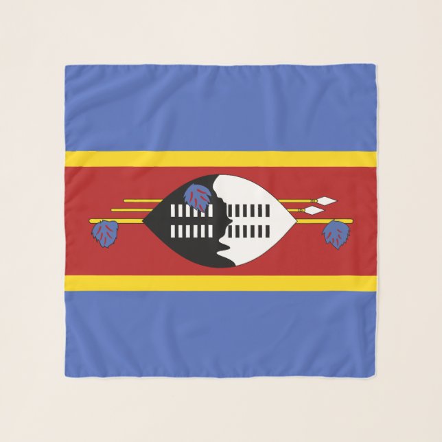 Eswatini Flag Scarf (Front)