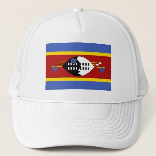Eswatini Flag Trucker Hat