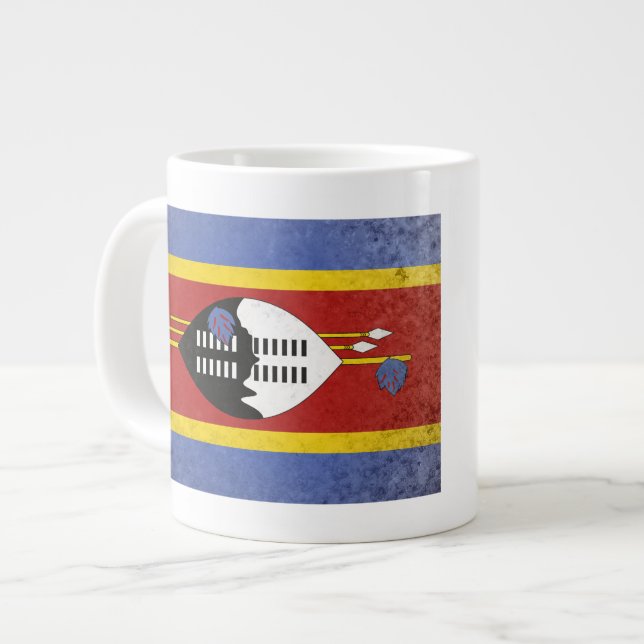 Eswatini Large Coffee Mug (Front Left)