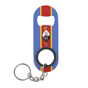 Eswatini National Pride Patriotic Keychain Bottle Opener